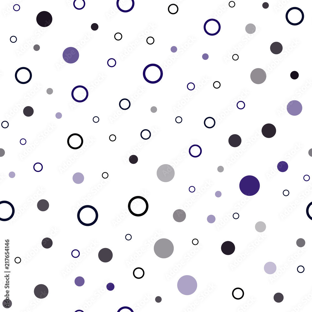 Dark Blue, Red vector seamless background with bubbles. Dark Blue, Red vector seamless background with bubbles.