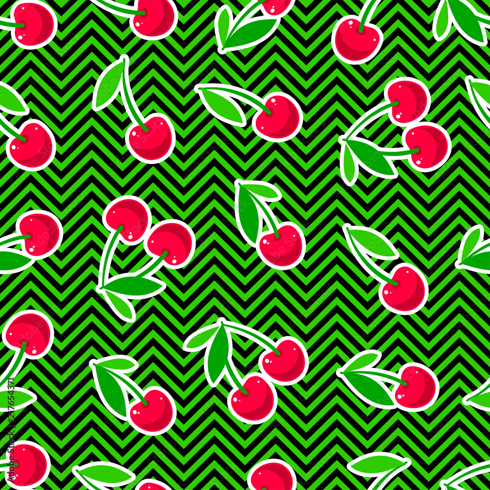 seamless ripe cherries seamless ripe cherries
