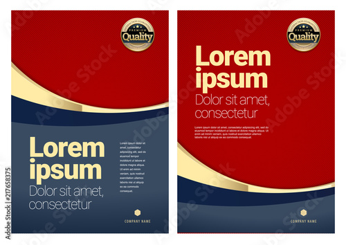 cover template. catalog, magazine, flyer mockup.