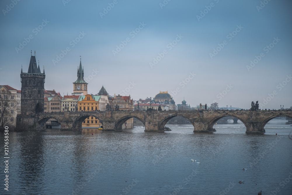 Fototapeta Prague - Charles bridge, Czech Republic