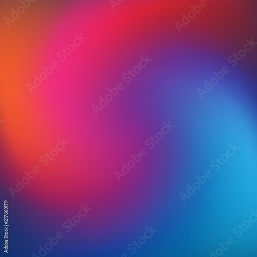 Colorful Wallpaper, Background, Flyer or Cover Design for Your Business with Abstract Blurred Pattern - Creative Vector Template