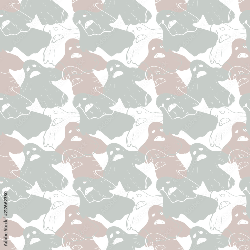 seamless halloween haunted pattern seamless halloween haunted pattern