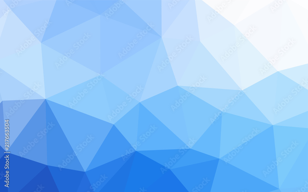 Light Blue, Yellow vector abstract polygonal template. Light Blue, Yellow vector abstract polygonal template.