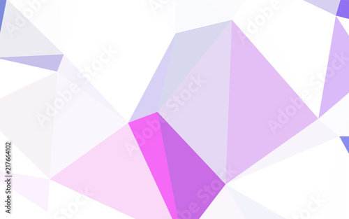 Light BLUE vector gradient triangles texture.