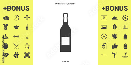 Bottle of wine icon
