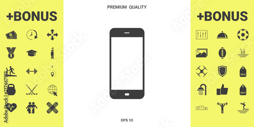 Business Phone with blank screen