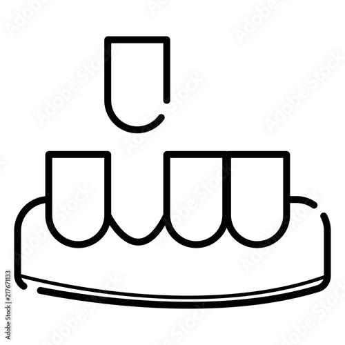 Vector dental medicine