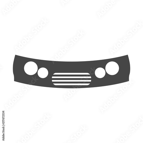 Car bumpers icon