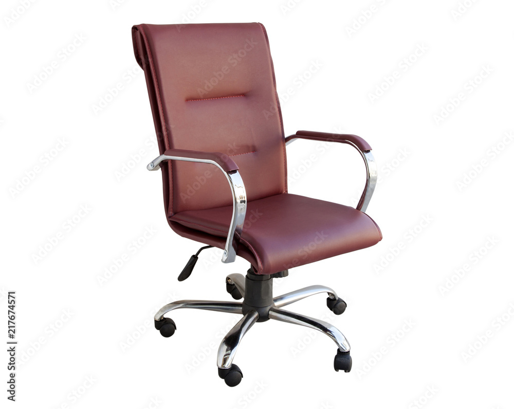 Fototapeta premium modern and leather office chair
