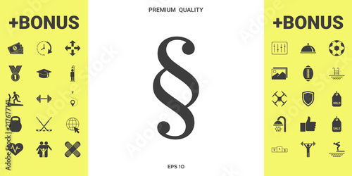 Paragraph icon symbol