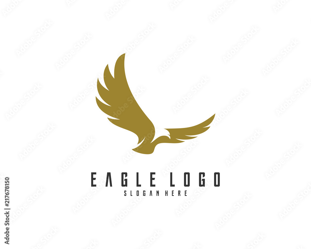 Obraz premium Eagle logo vector