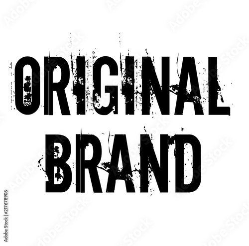 original brand stamp