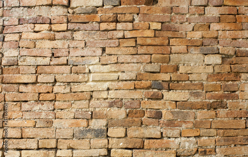 brick wall texture  background