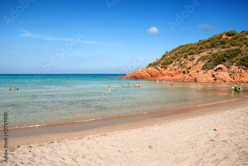 Spiaggia de su Sirboni, Sardegna, Italia