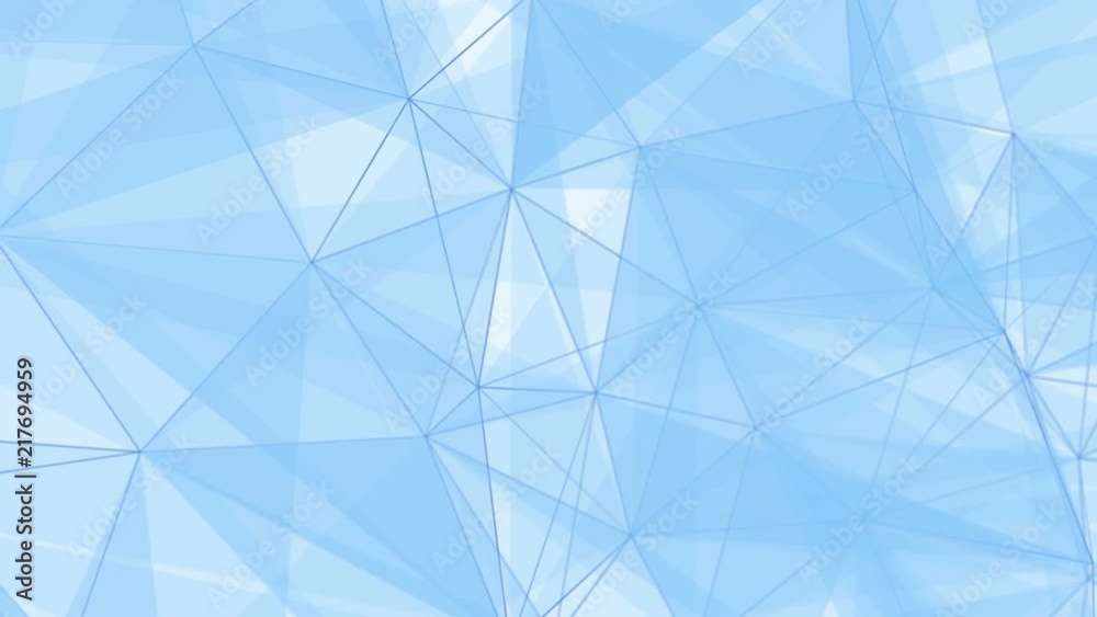 geometry 3d blue seamless loop