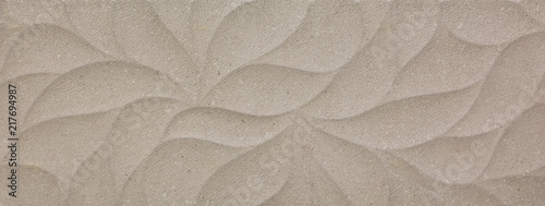 Canvastavla ceramic tile, abstract mosaic ornamental geometric pattern