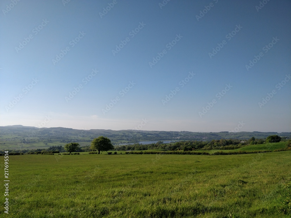 Fototapeta premium Ayrshire Scotland countryside