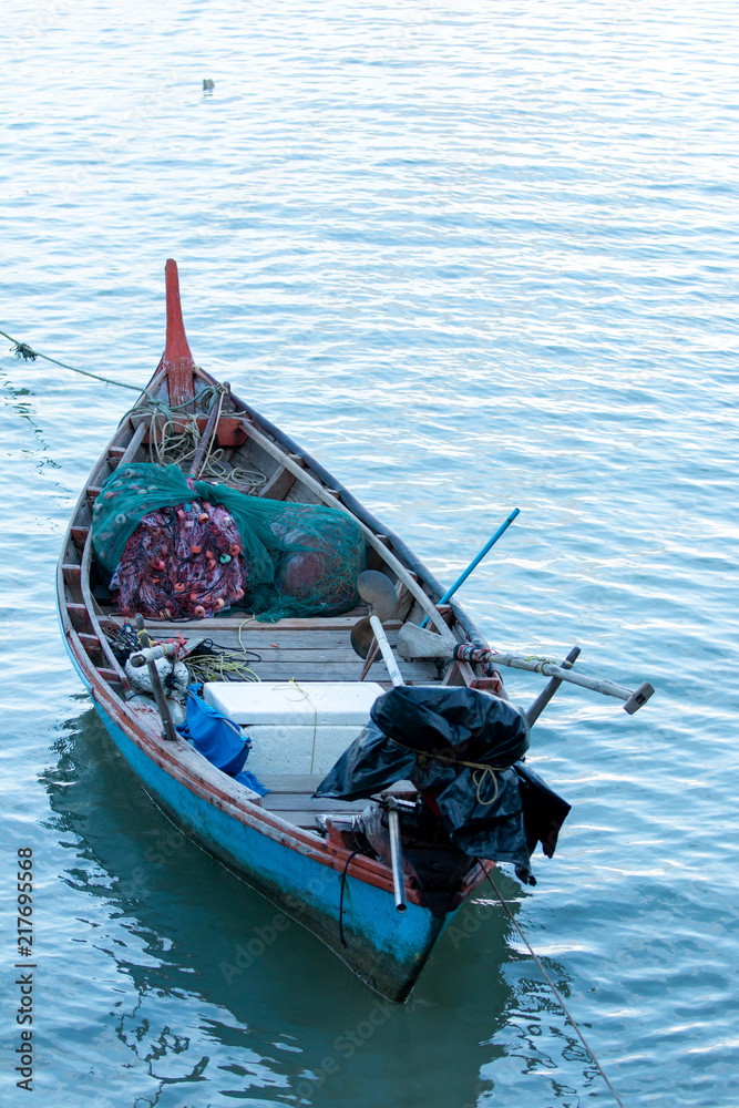 Obraz premium local fishing boats
