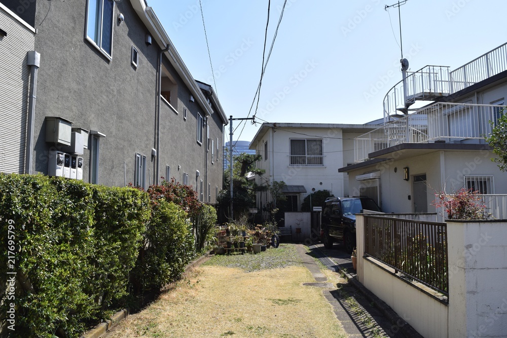 Residential Area of Tokyo, Japan