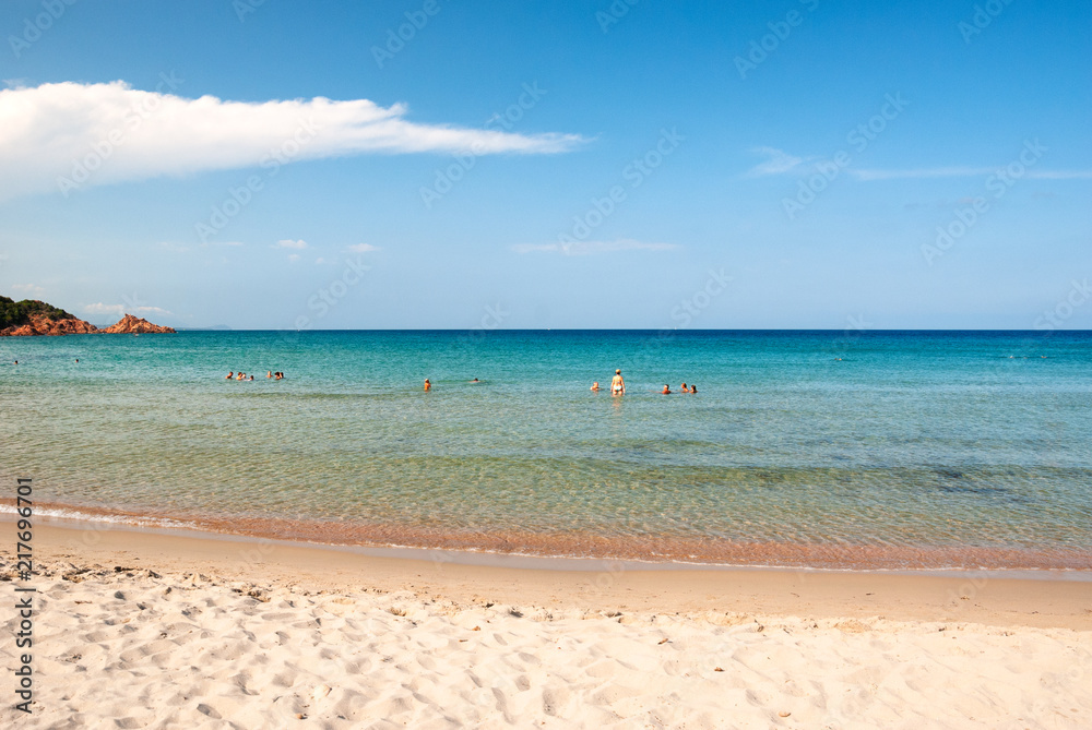 Spiaggia de su Sirboni, Sardegna, Italia