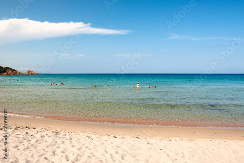 Fototapeta Naklejka Na Ścianę i Meble -  Spiaggia de su Sirboni, Sardegna, Italia