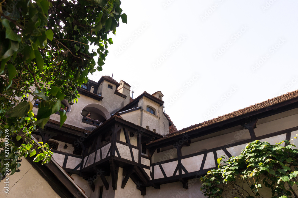Bran Castle, Romania. Ancient abode of the vampire count Dracula