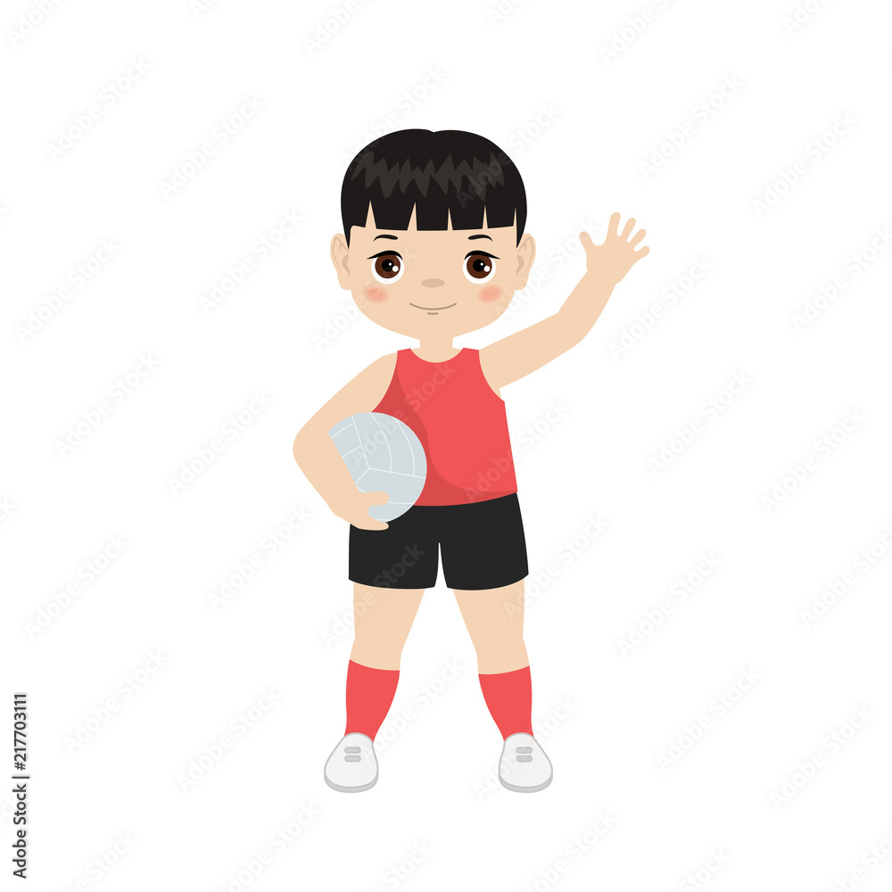 Children sport illustration Children sport illustration