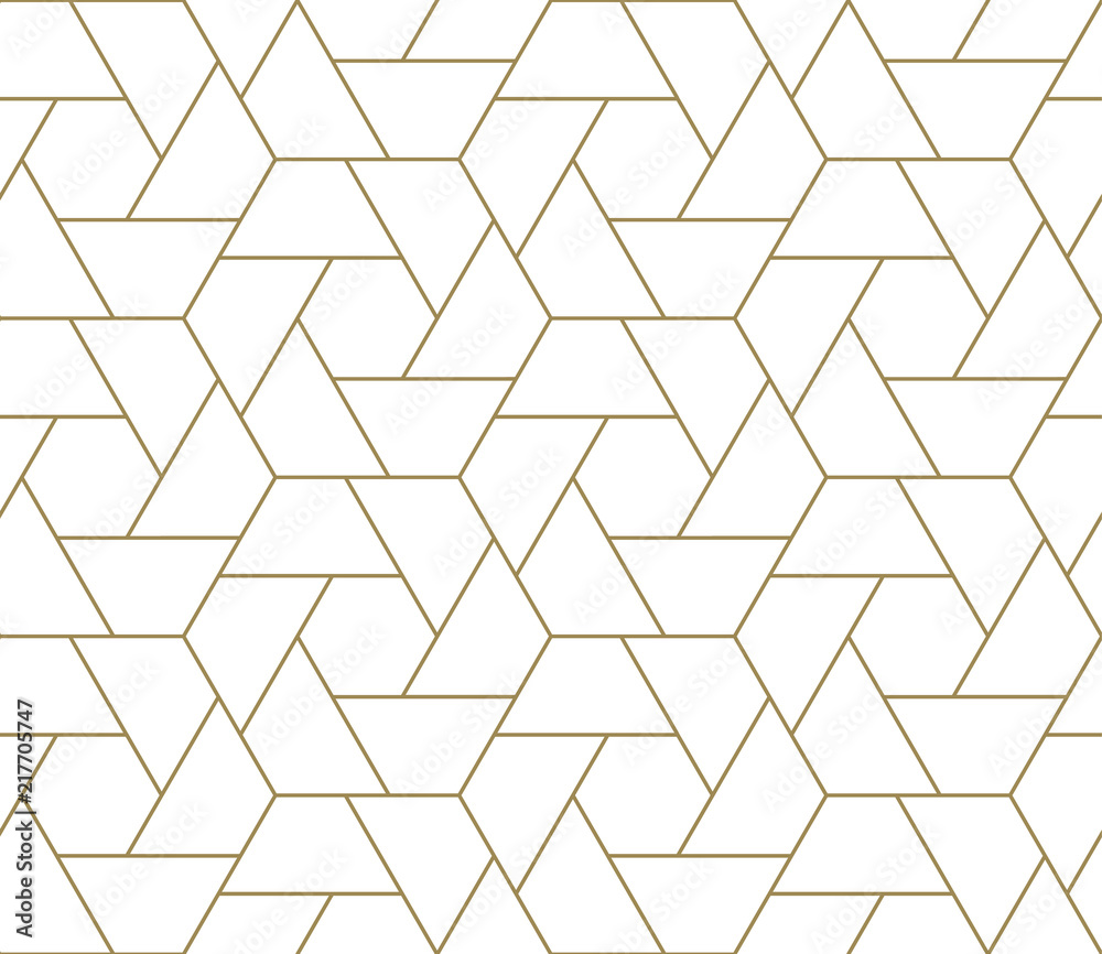Modern simple geometric vector seamless pattern with gold line texture on white background. Light abstract wallpaper, bright tile backdrop. Modern simple geometric vector seamless pattern with gold line texture on white background. Light abstract wallpaper, bright tile backdrop.