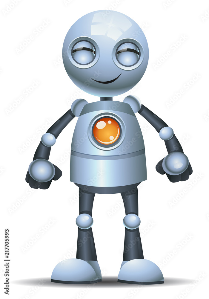 little robot emotion in joy little robot emotion in joy