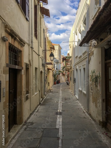 Fototapeta Naklejka Na Ścianę i Meble -  Gassen auf Kreta 