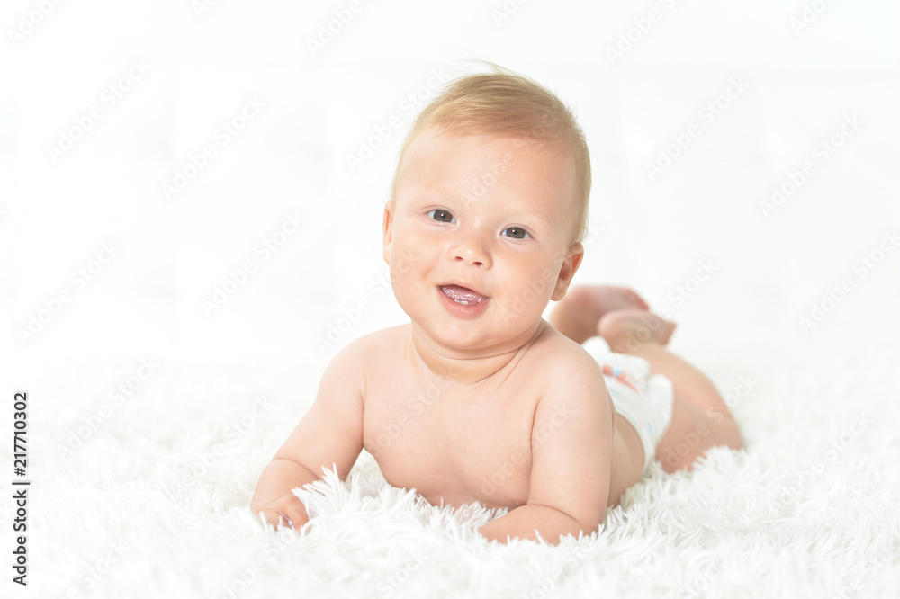 Portrait of a cute beautiful baby boy Portrait of a cute beautiful baby boy