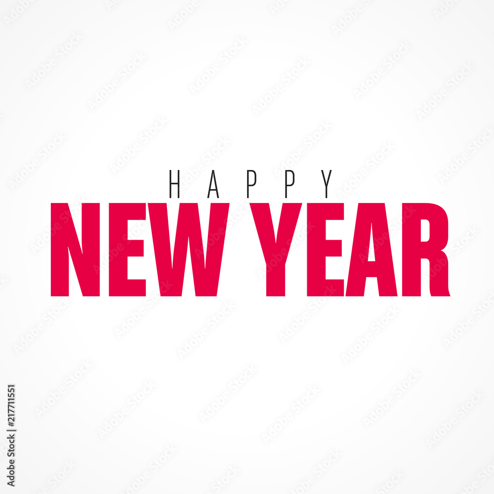 Fototapeta premium happy new year