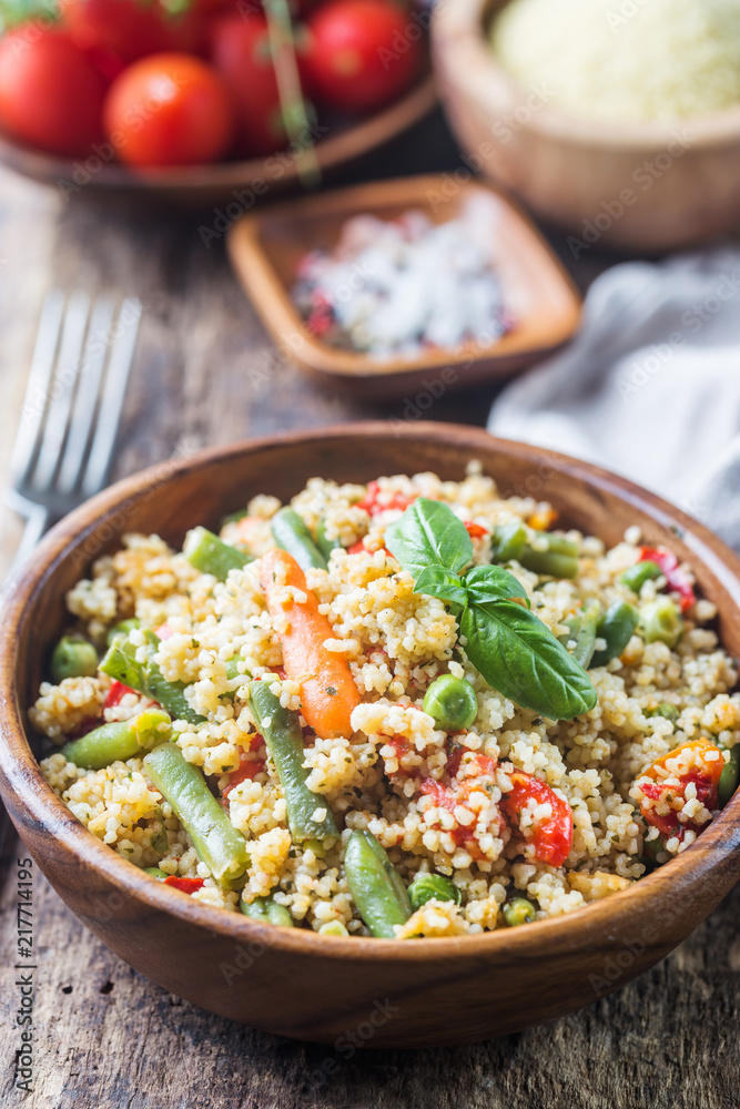 Delicious vegetarian couscous Delicious vegetarian couscous