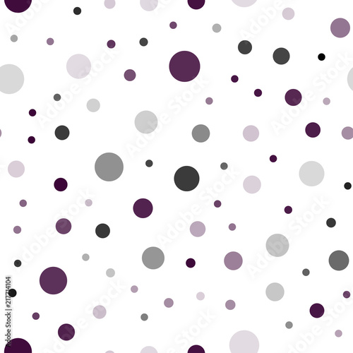 Light Pink, Red vector seamless background with bubbles.