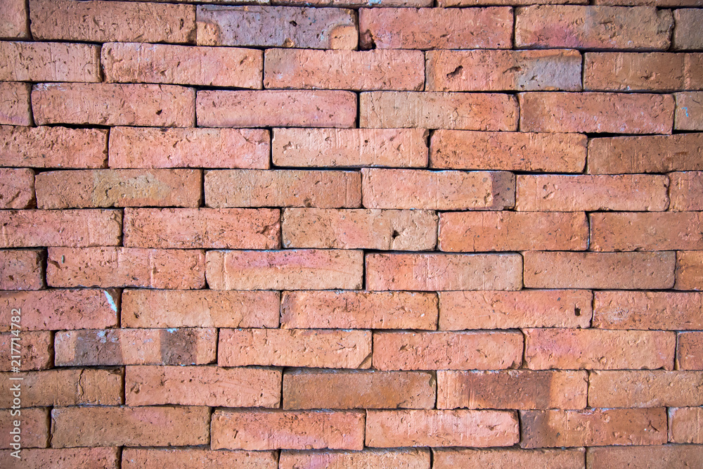 Obraz premium red brick wall texture