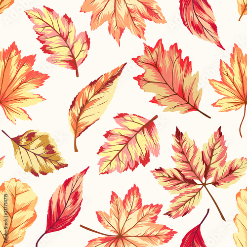 Autumn Seamless Pattern