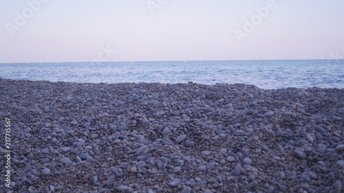 Playa de piedras