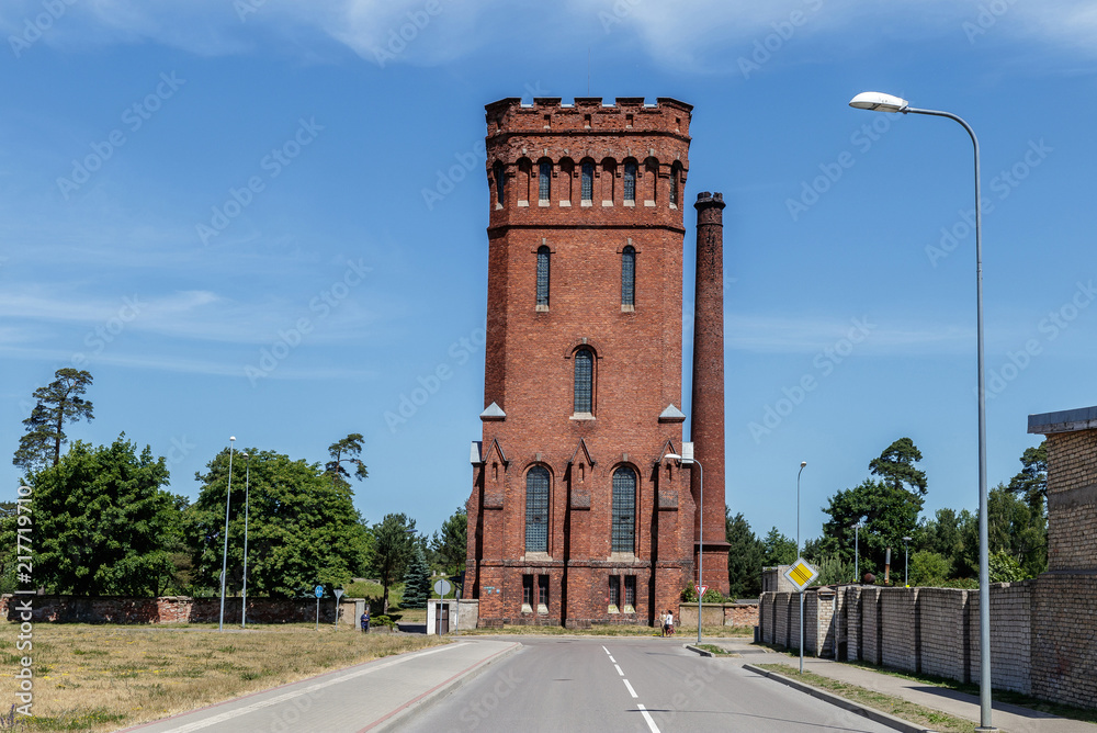 Latvia Very old water tower