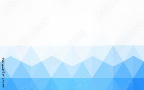 Light BLUE vector low poly texture.
