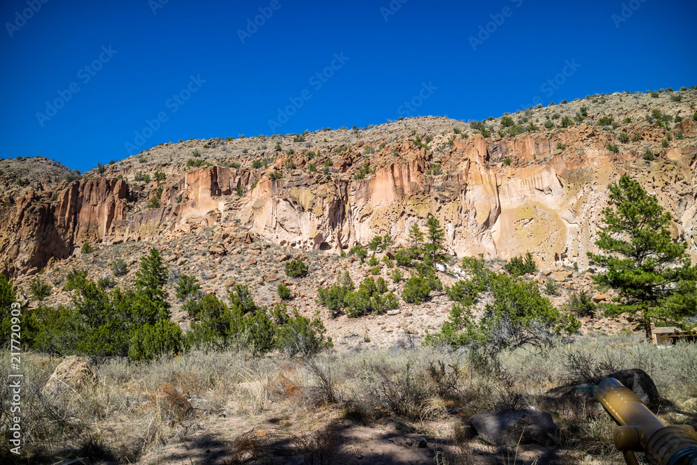 The Canyons in Bandelier National Monument, New Mexico
