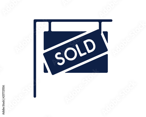 sold home glyph icon , designed for web and app