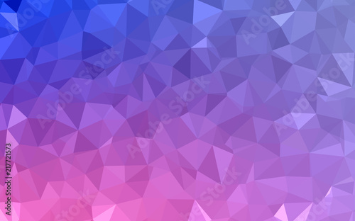 Light Purple  Pink vector low poly cover.