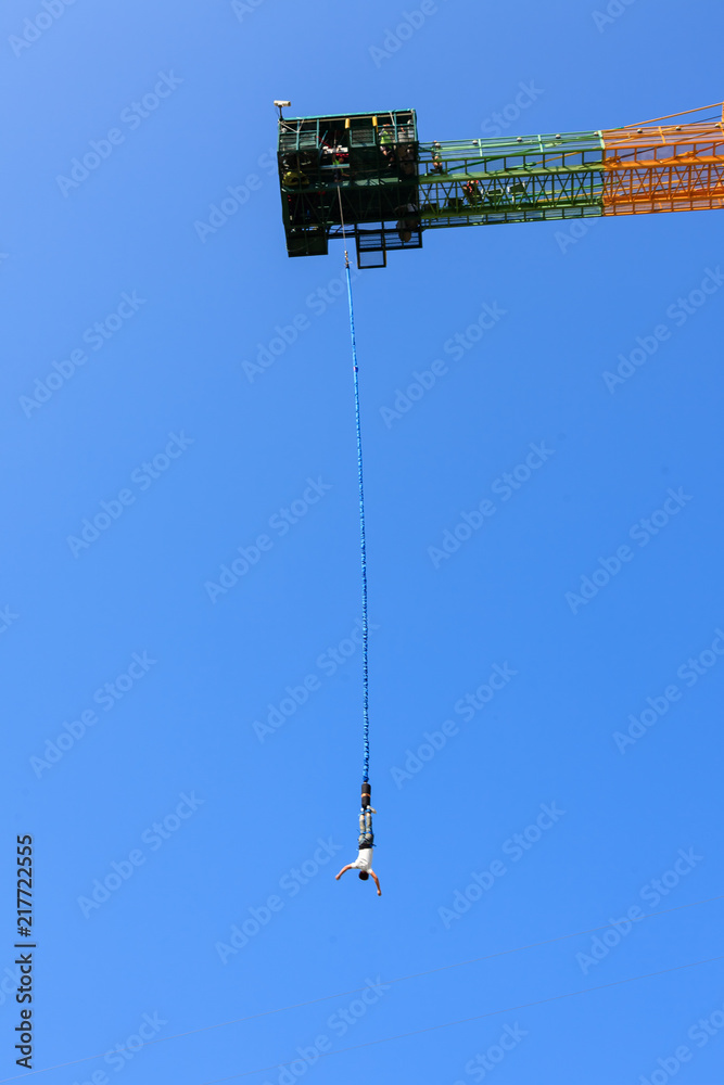 Obraz premium Bungee jumping of Cheongpung Land