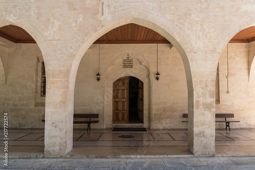 Entrance of Mor Petrus and Mor Pevlus church in the city of Adiyaman, Turkey © CanYalicn