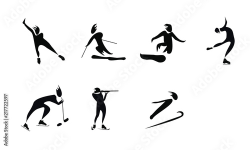 Wallpaper Mural Icons athletes Torontodigital.ca