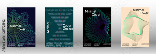 Minimal vector cover design with  linear waves.