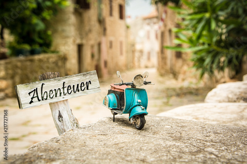 Schild 319 - Abenteuer photo