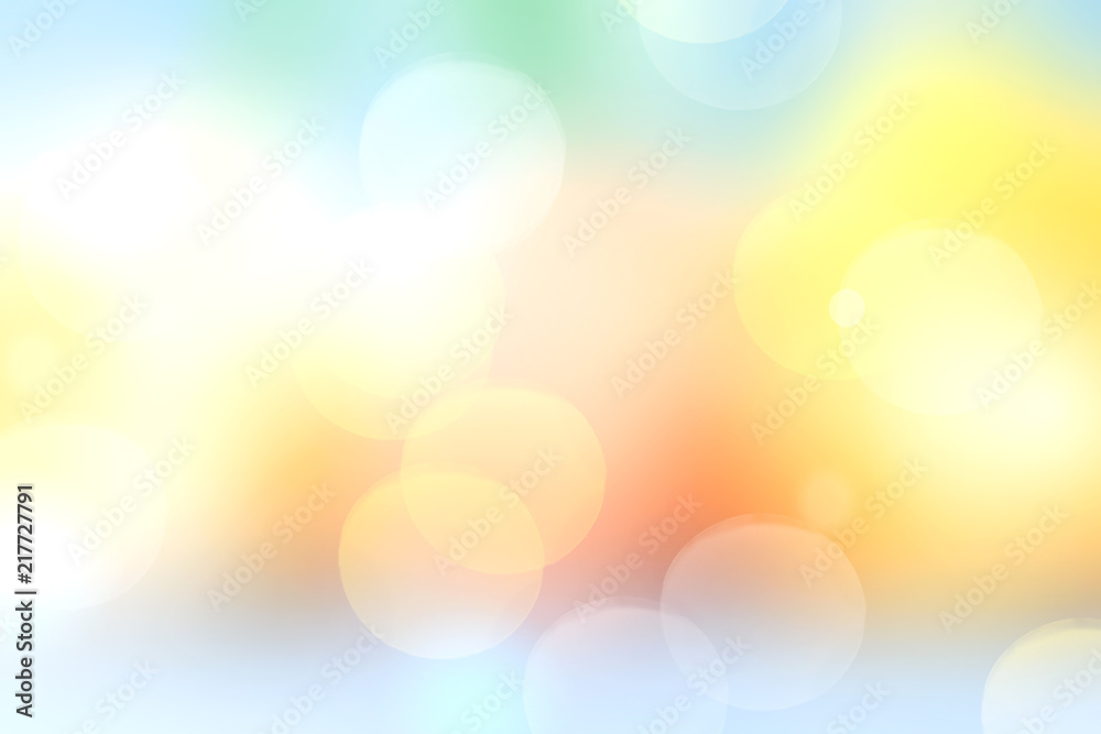 Soft yellow blurred bokeh background texture. Stock Illustration | Adobe  Stock