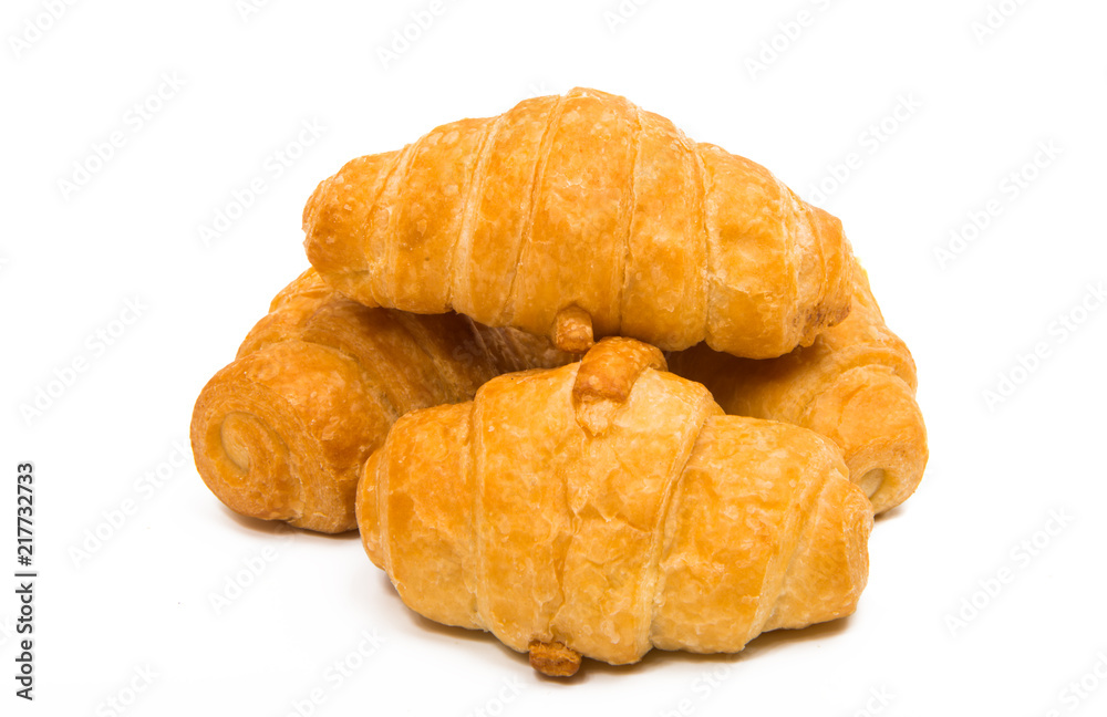 croissants isolated
