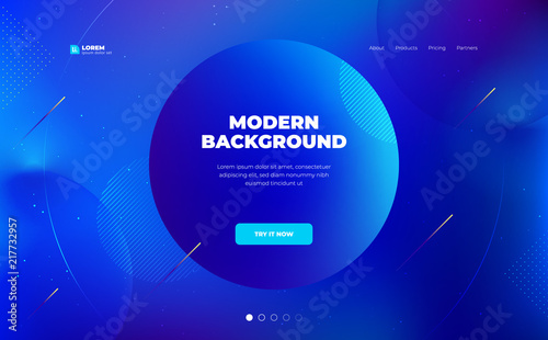 Liquid color background design. Fluid gradient shapes composition. Futuristic design posters. Eps10 vector.